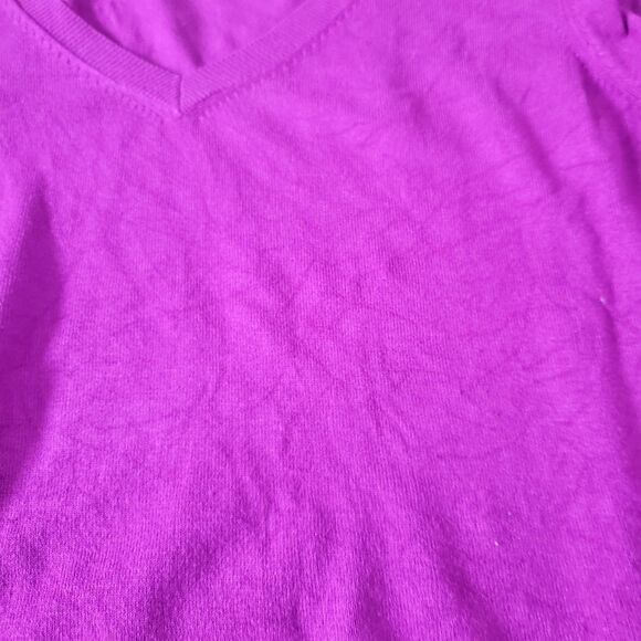 Lane Bryant purple Lightweight sweater  size 22/24 - Picture 4 of 6